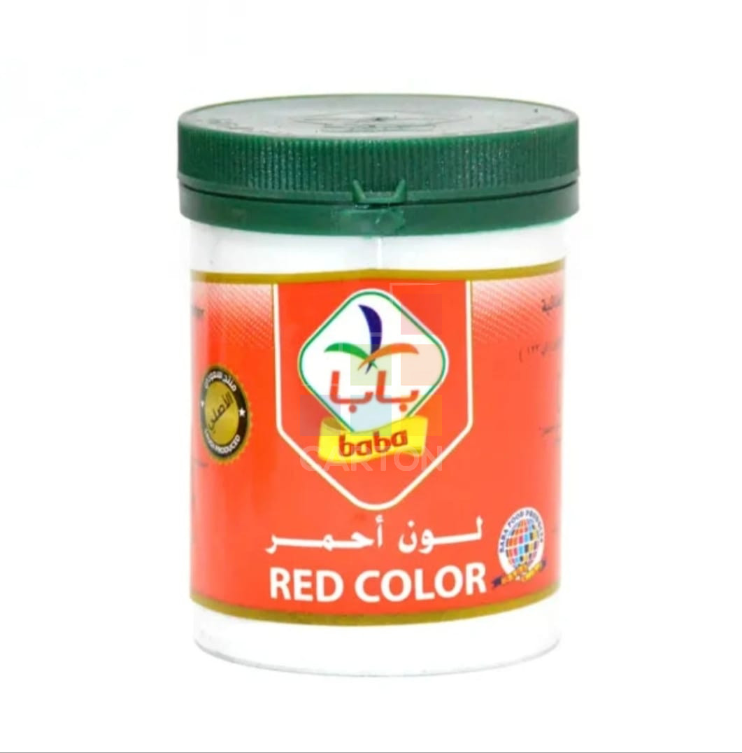 Baba Food Color Red 12*100gm